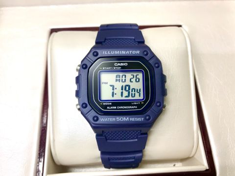  CASIO NAM W-218H-2AVDF CHÍNH HÃNG 