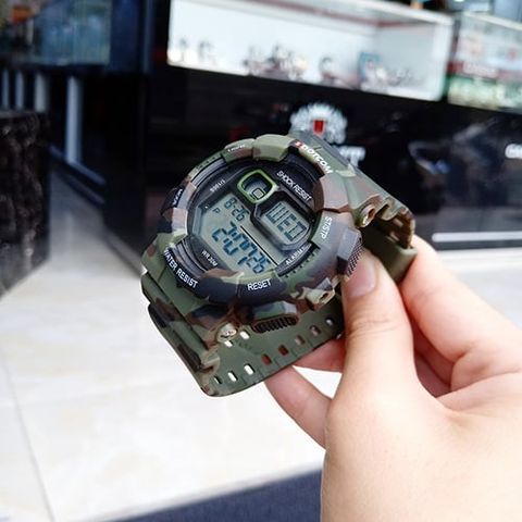  ĐỒNG HỒ THỂ THAO DOTCOM DC3037G 2 MÀU CHÍNH HÃNG 