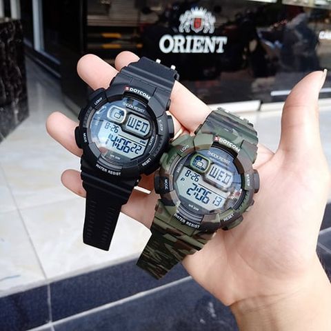  ĐỒNG HỒ THỂ THAO DOTCOM DC3037G 2 MÀU CHÍNH HÃNG 