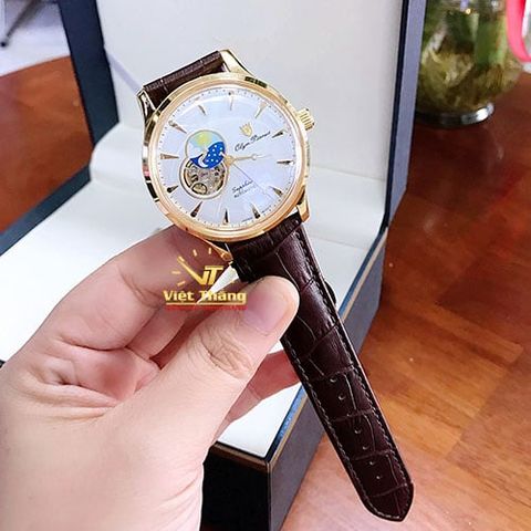  OLYM PIANUS NAM OP990-142AGK-GL AUTOMATIC CHÍNH HÃNG 