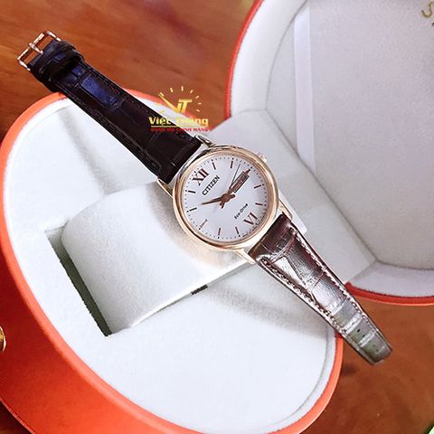  CITIZEN NỮ EW3252-07A ECO-DRIVE CHÍNH HÃNG 
