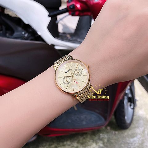 NEOS NỮ L30887-C FULL GOLD CHÍNH HÃNG 