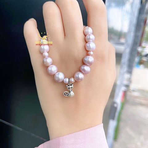  CHUỖI VÒNG TAY OPAL NGỌC TRAI CHARM HỒ LY 