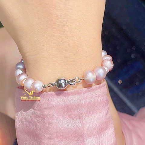  CHUỖI VÒNG TAY OPAL NGỌC TRAI CHARM HỒ LY 