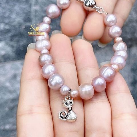  CHUỖI VÒNG TAY OPAL NGỌC TRAI CHARM HỒ LY 