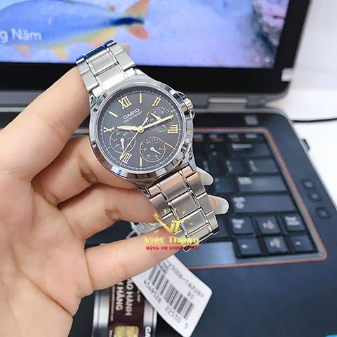  CASIO NỮ LTP-V300D-1A2UDF CHÍNH HÃNG 