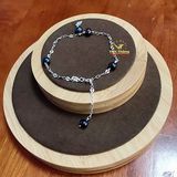  LẮC TAY OPAL BẠC Ý NGỌC TRAI XANH 