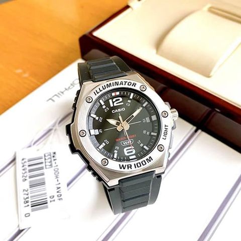  CASIO NAM MWA-100H-1AVDF CHÍNH HÃNG 