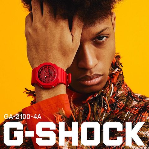  CASIO NAM G-SHOCK GA-2100-4ADR CHÍNH HÃNG 