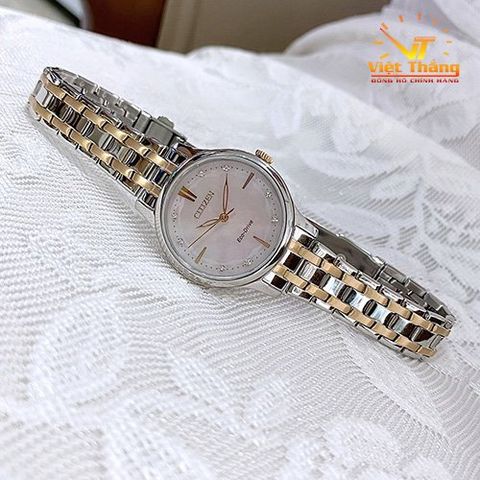  CITIZEN NỮ ECO-DRIVE EM0896-89Y CHÍNH HÃNG 