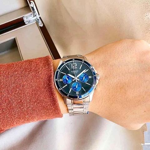  CASIO NAM MTP-1374D-2AVDF CHÍNH HÃNG 