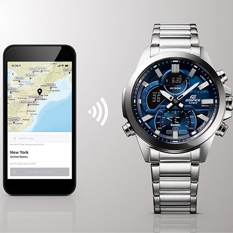  CASIO EDIFICE ECB-30D-2ADF BLUETOOTH CHÍNH HÃNG 