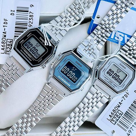  CASIO NỮ LA680WA-1DF CHÍNH HÃNG 