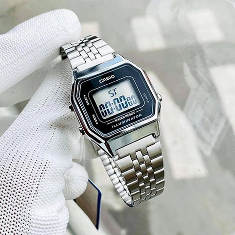  CASIO NỮ LA680WA-1DF CHÍNH HÃNG 