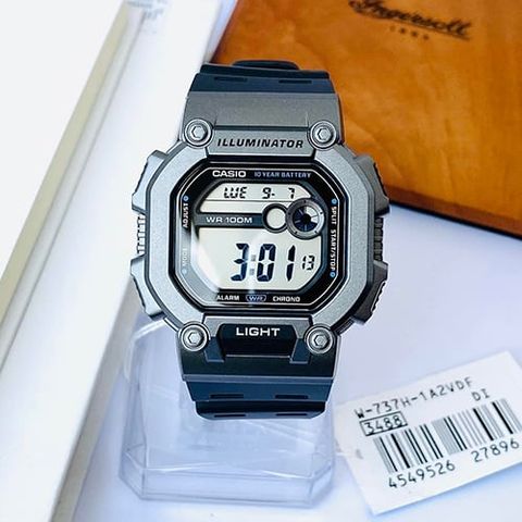  CASIO NAM W-737H-1A2VDF CHÍNH HÃNG 
