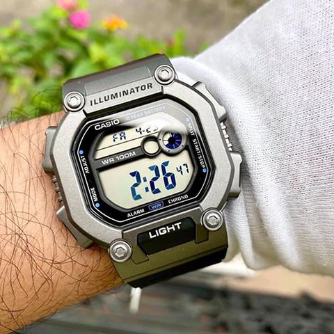  CASIO NAM W-737H-1A2VDF CHÍNH HÃNG 