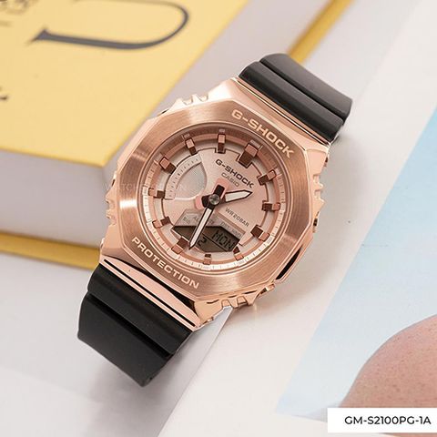  CASIO NỮ G-SHOCK GM-S2100PG-1A4DR CHÍNH HÃNG 