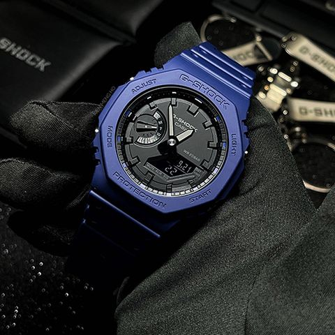  CASIO NAM G-SHOCK GA-2100-2ADR CHÍNH HÃNG 