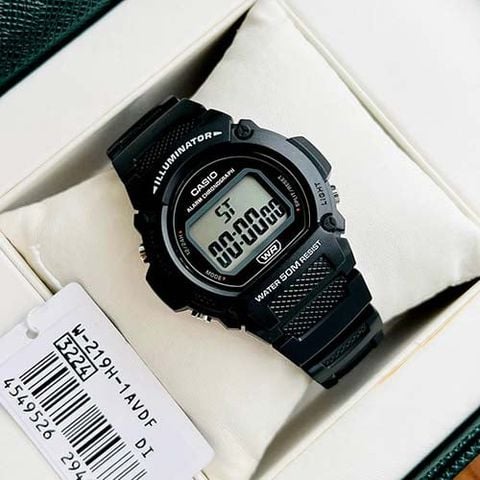  ĐỒNG HỒ NAM CASIO W-219H-1AVDF CHÍNH HÃNG 