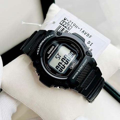  ĐỒNG HỒ NAM CASIO W-219H-1AVDF CHÍNH HÃNG 