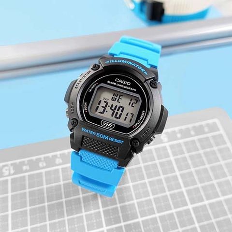  CASIO NAM W-219H-2A2VDF CHÍNH HÃNG 