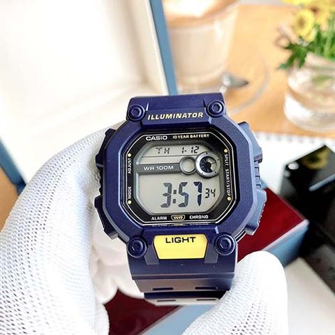  CASIO NAM W-737H-2AVDF CHÍNH HÃNG 