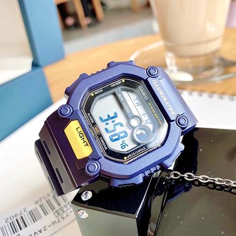  CASIO NAM W-737H-2AVDF CHÍNH HÃNG 