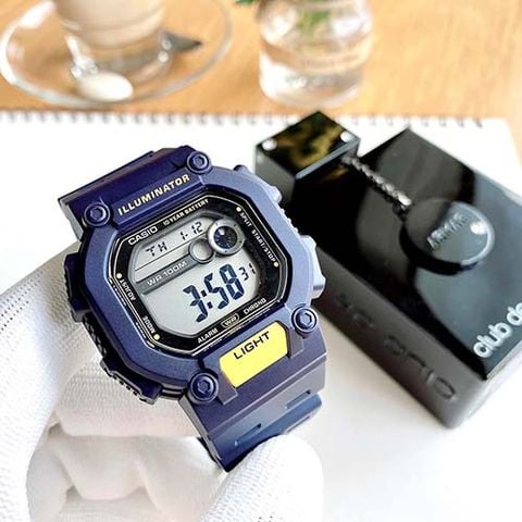  CASIO NAM W-737H-2AVDF CHÍNH HÃNG 
