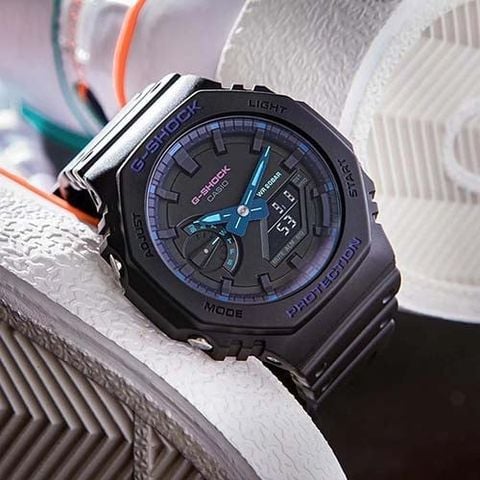  CASIO NAM G-SHOCK GA-2100VB-1ADR CHÍNH HÃNG 