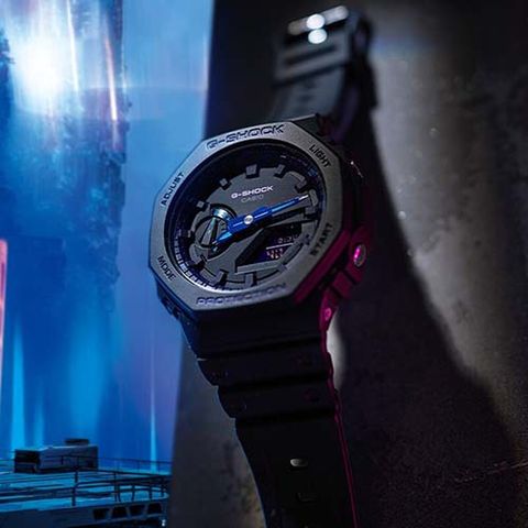  CASIO NAM G-SHOCK GA-2100VB-1ADR CHÍNH HÃNG 