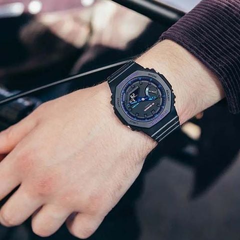  CASIO NAM G-SHOCK GA-2100VB-1ADR CHÍNH HÃNG 