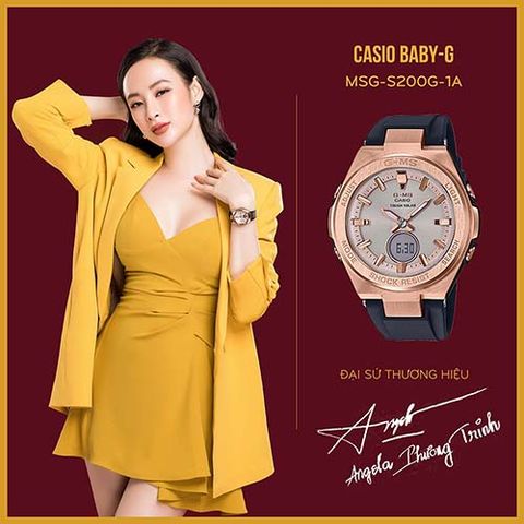  CASIO BABY-G MSG-S200G-1ADR CHÍNH HÃNG 