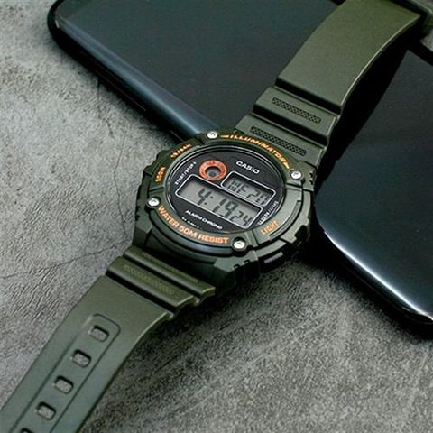  CASIO NAM W-216H-3BVDF CHÍNH HÃNG 