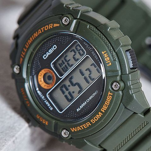  CASIO NAM W-216H-3BVDF CHÍNH HÃNG 