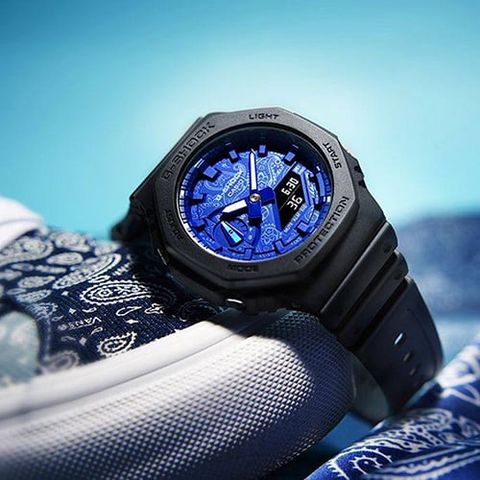  CASIO NAM G-SHOCK GA-2100BP-1ADR CHÍNH HÃNG 