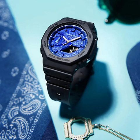  CASIO NAM G-SHOCK GA-2100BP-1ADR CHÍNH HÃNG 