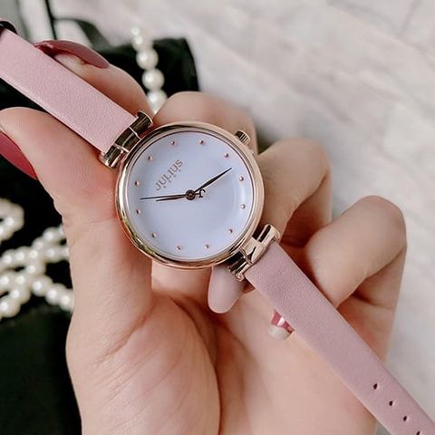  JULIUS NỮ JA-1313A HỒNG CHÍNH HÃNG 