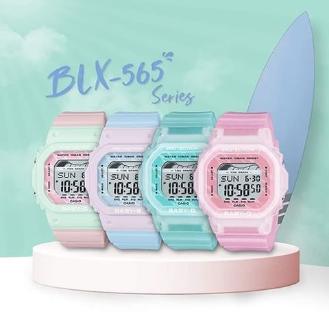  CASIO BABY-G BLX-565S-2DR CHÍNH HÃNG 