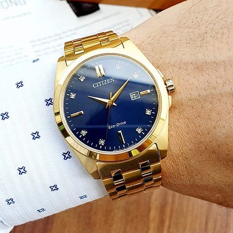  CITIZEN NAM BM7103-51L E-CO DRIVE CHÍNH HÃNG 