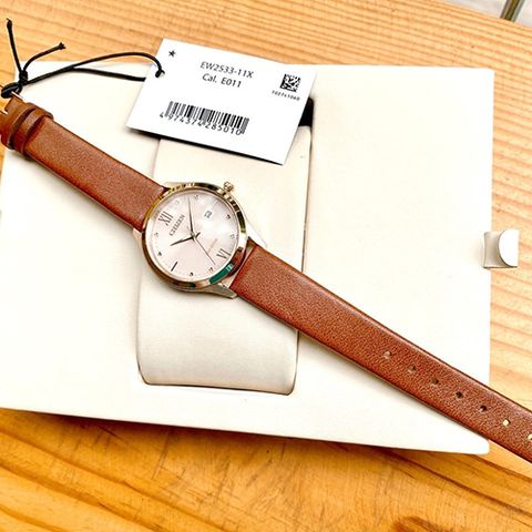  CITIZEN NỮ EW2533-11X ECO-DRIVE CHÍNH HÃNG 