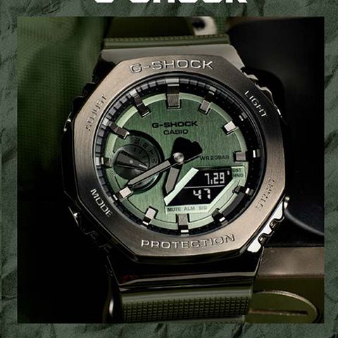  CASIO G-SHOCK GM-2100B-3ADR CHÍNH HÃNG 