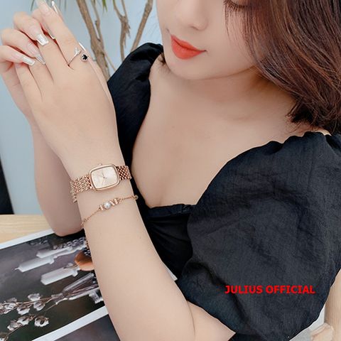  JULIUS NỮ JA-1349C HỒNG CHÍNH HÃNG 