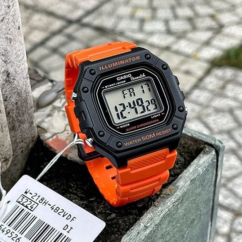  CASIO NAM W-218H-4B2VDF CHÍNH HÃNG 