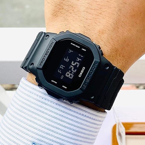  CASIO G-SHOCK DW-5600BBN-1DR CHÍNH HÃNG 