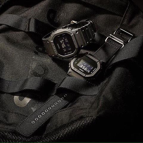  CASIO G-SHOCK DW-5600BBN-1DR CHÍNH HÃNG 