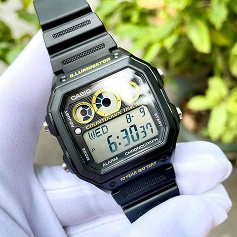  CASIO NAM AE-1300WH-1AVDF CHÍNH HÃNG 