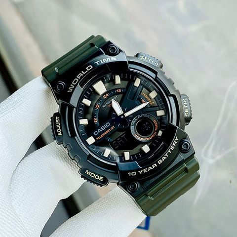  CASIO NAM AEQ-110W-3AVDF CHÍNH HÃNG 