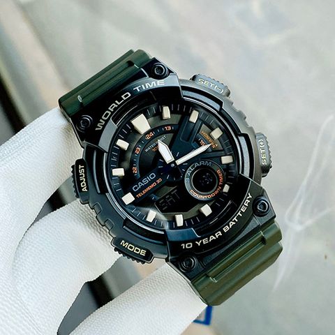  CASIO NAM AEQ-110W-3AVDF CHÍNH HÃNG 