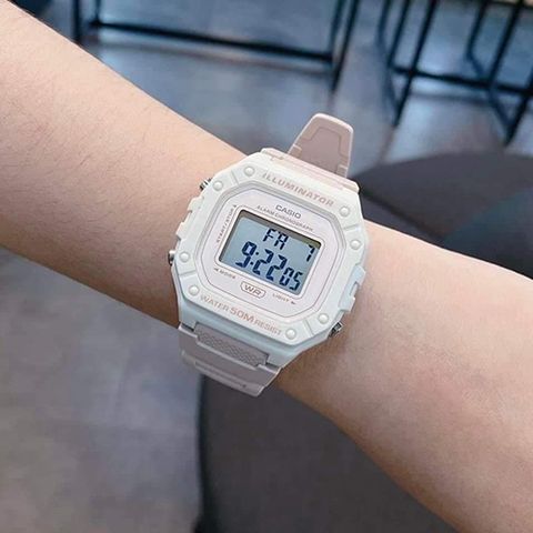  CASIO NỮ W-218HC-4A2VDF CHÍNH HÃNG 