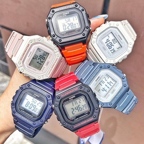  CASIO NỮ W-218HC-4A2VDF CHÍNH HÃNG 